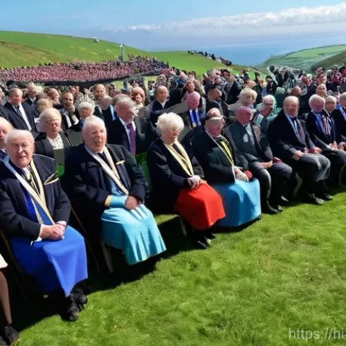 Home 27 맨섬 행정 구조 - **Prompt 1: "The Heart of Manx Heritage: Tynwald Day Ceremony"**
A vibrant, wide-angle shot capt...